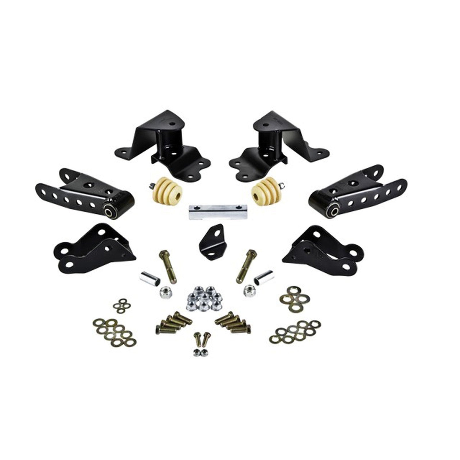 BELLTECH 6505 SHACKLE & HANGER KIT | 4 INCH DROP