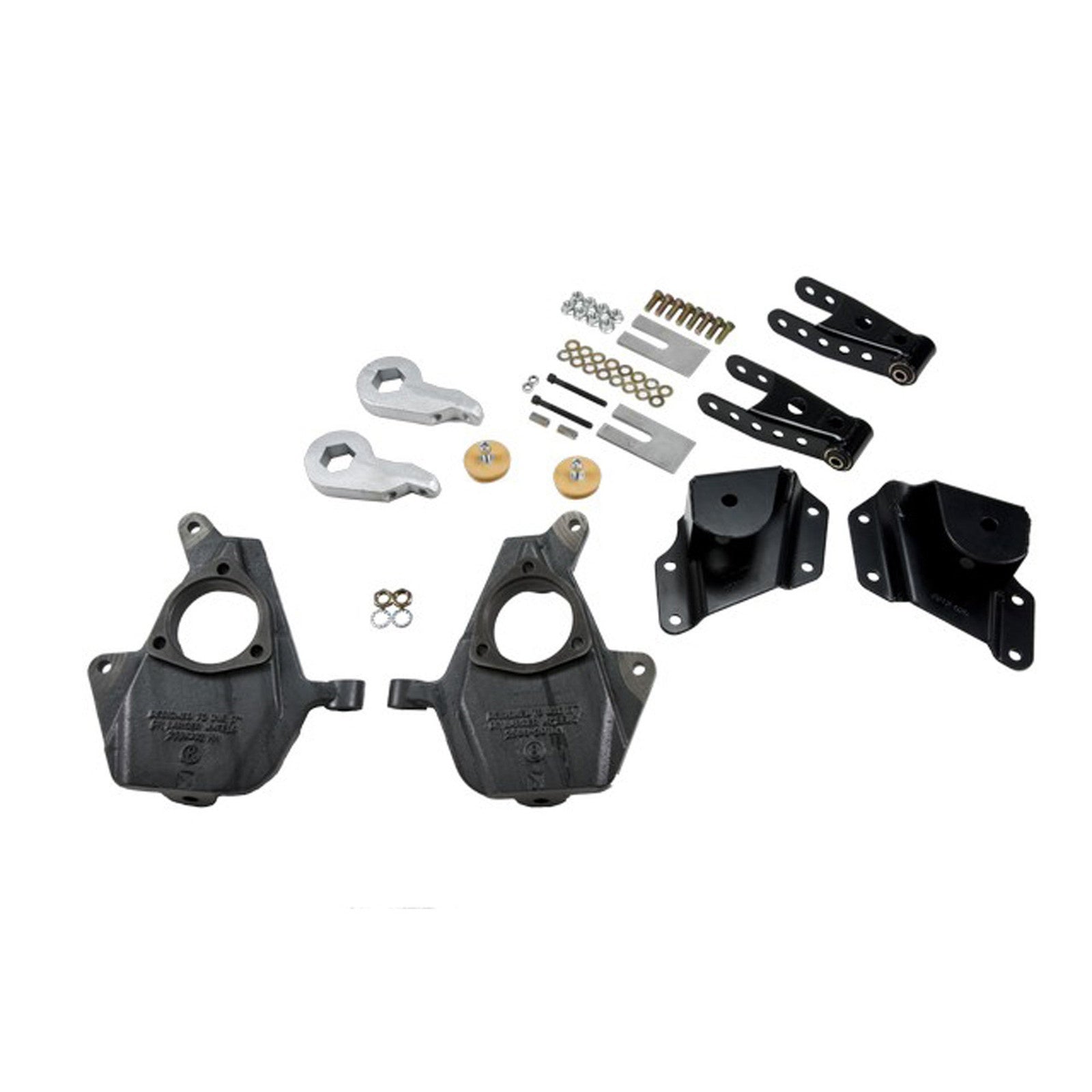 BELLTECH 656 LOWERING KIT W/O SHOCKS (FRONT TORSION BAR SUSPENSION ONLY)