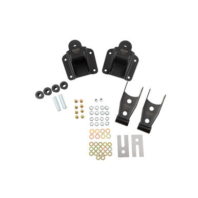 BELLTECH 6592 SHACKLE & HANGER KIT | 4 INCH DROP