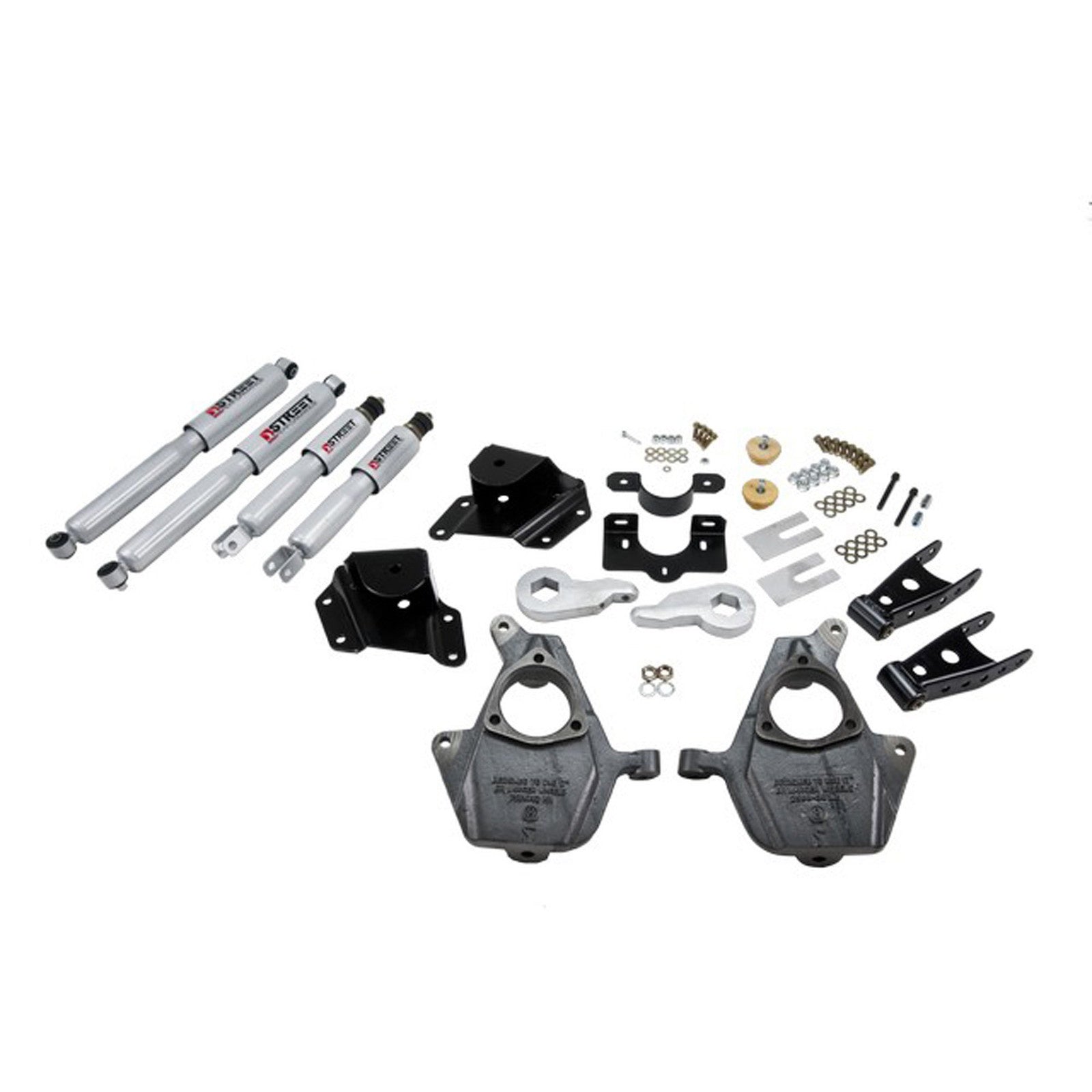BELLTECH 661SP LOWERING KIT W/ SP SHOCKS (FRONT TORSION BAR SUSPENSION ONLY)