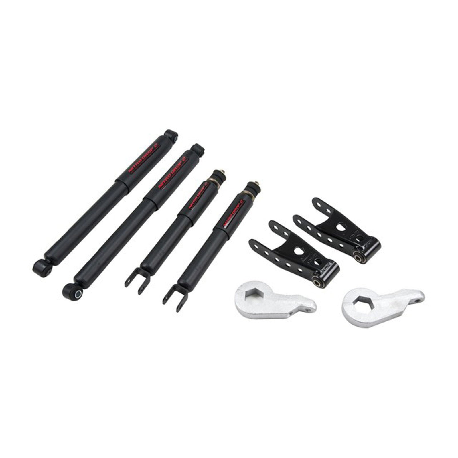 BELLTECH 677ND LOWERING KIT W/ NITRO DROP 2 SHOCKS