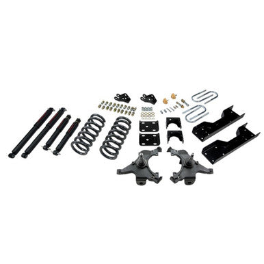 BELLTECH 701ND LOWERING KIT W/ NITRO DROP 2 SHOCKS