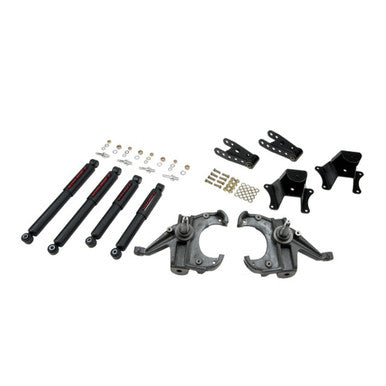 BELLTECH 704ND LOWERING KIT W/ NITRO DROP 2 SHOCKS