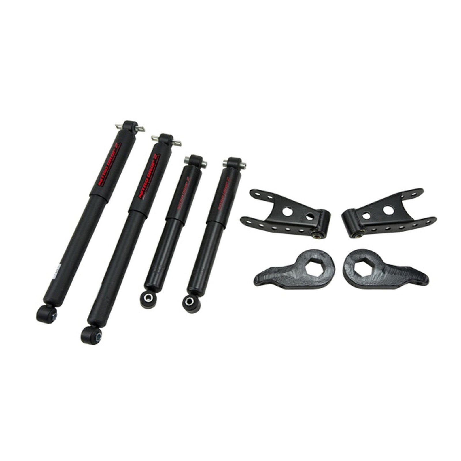 BELLTECH 766ND LOWERING KIT W/ NITRO DROP 2 SHOCKS