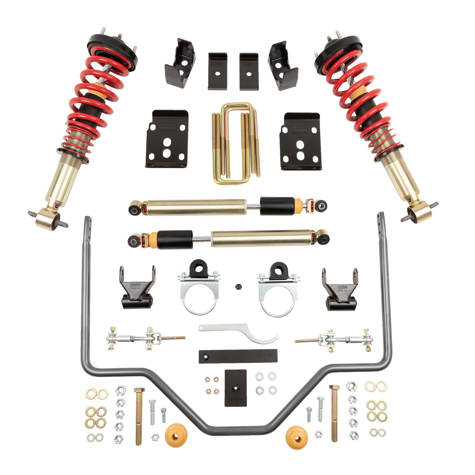 BELLTECH 1000HKP PERFORMANCE HANDLING KIT PLUS W/ DAMPING/HEIGHT ADJUSTABLE FRONT COILOVERS