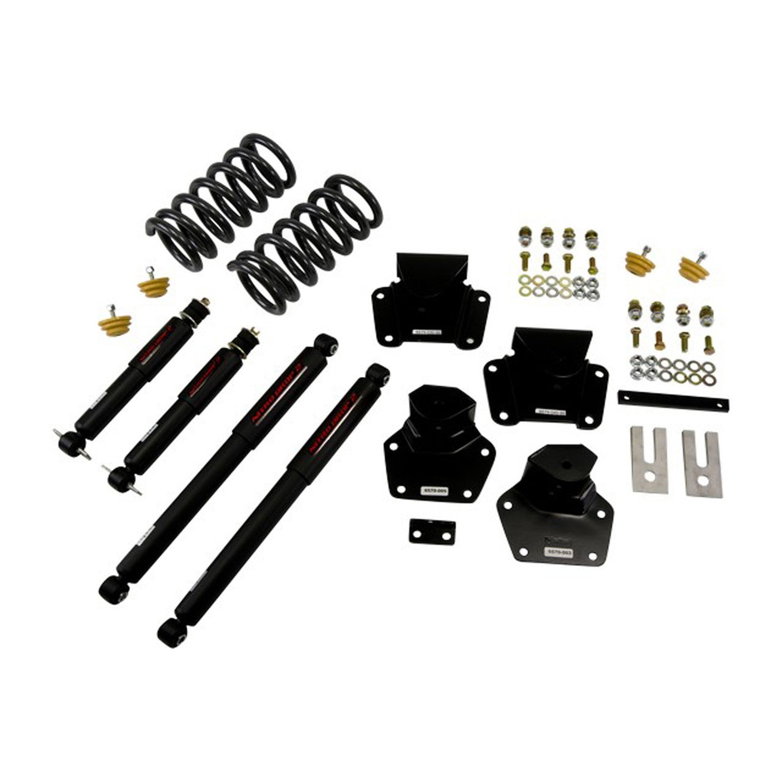 BELLTECH 802ND LOWERING KIT W/ NITRO DROP 2 SHOCKS
