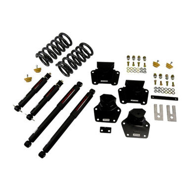 BELLTECH 802ND LOWERING KIT W/ NITRO DROP 2 SHOCKS