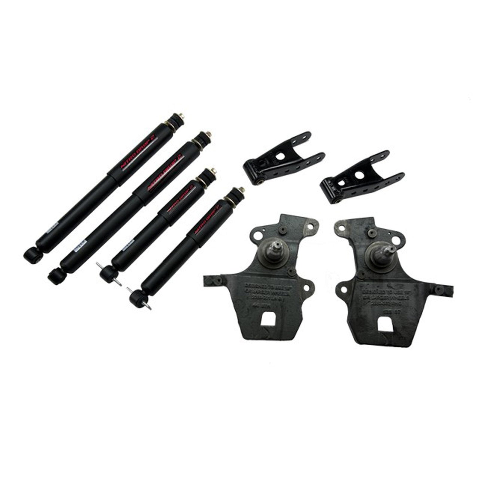 BELLTECH 922ND LOWERING KIT W/ NITRO DROP 2 SHOCKS