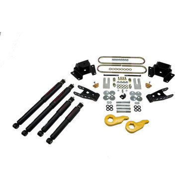 BELLTECH 938ND LOWERING KIT W/ NITRO DROP 2 SHOCKS