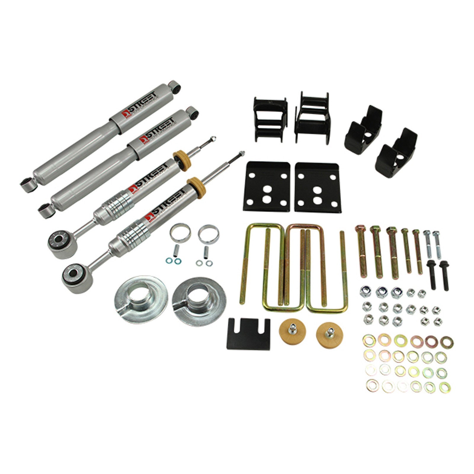 BELLTECH 982SP LOWERING KIT W/ STREET PERFORMANCE SHOCKS