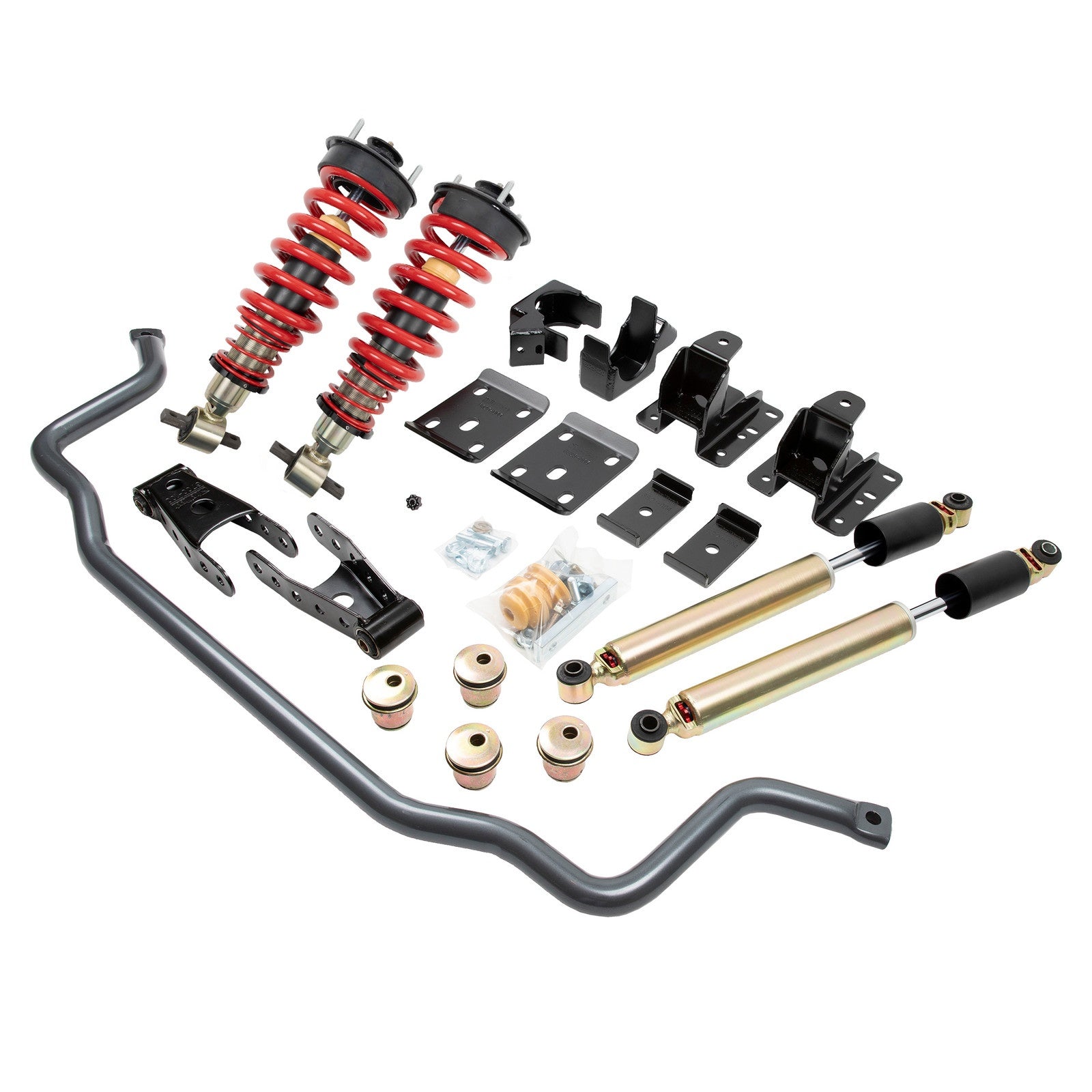 BELLTECH 987HKP PERFORMANCE HANDLING KIT PLUS W/ DAMPING/HEIGHT ADJUSTABLE FRONT COILOVERS