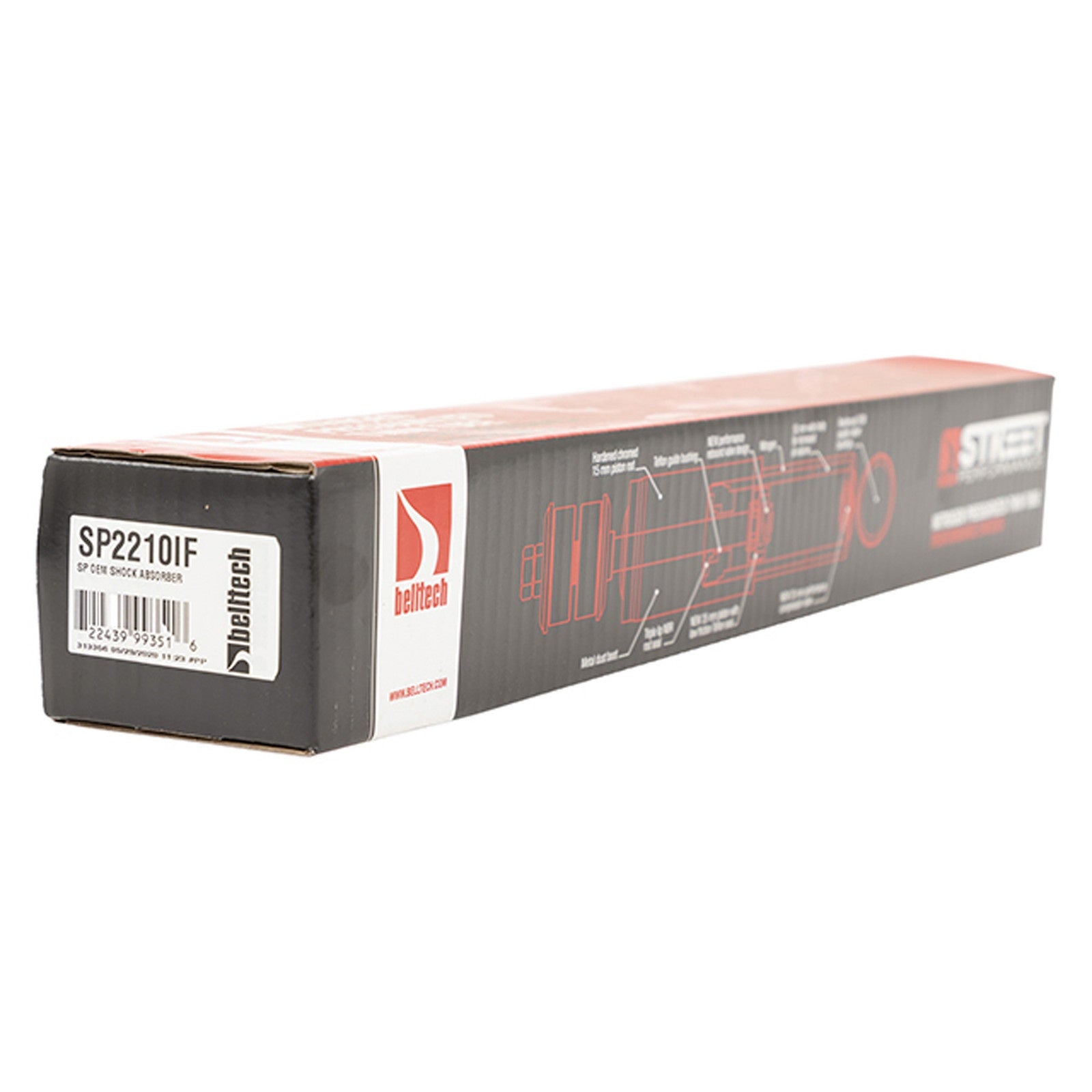 BELLTECH SP2210IF STREET PERFORMANCE OEM SHOCK (REAR)
