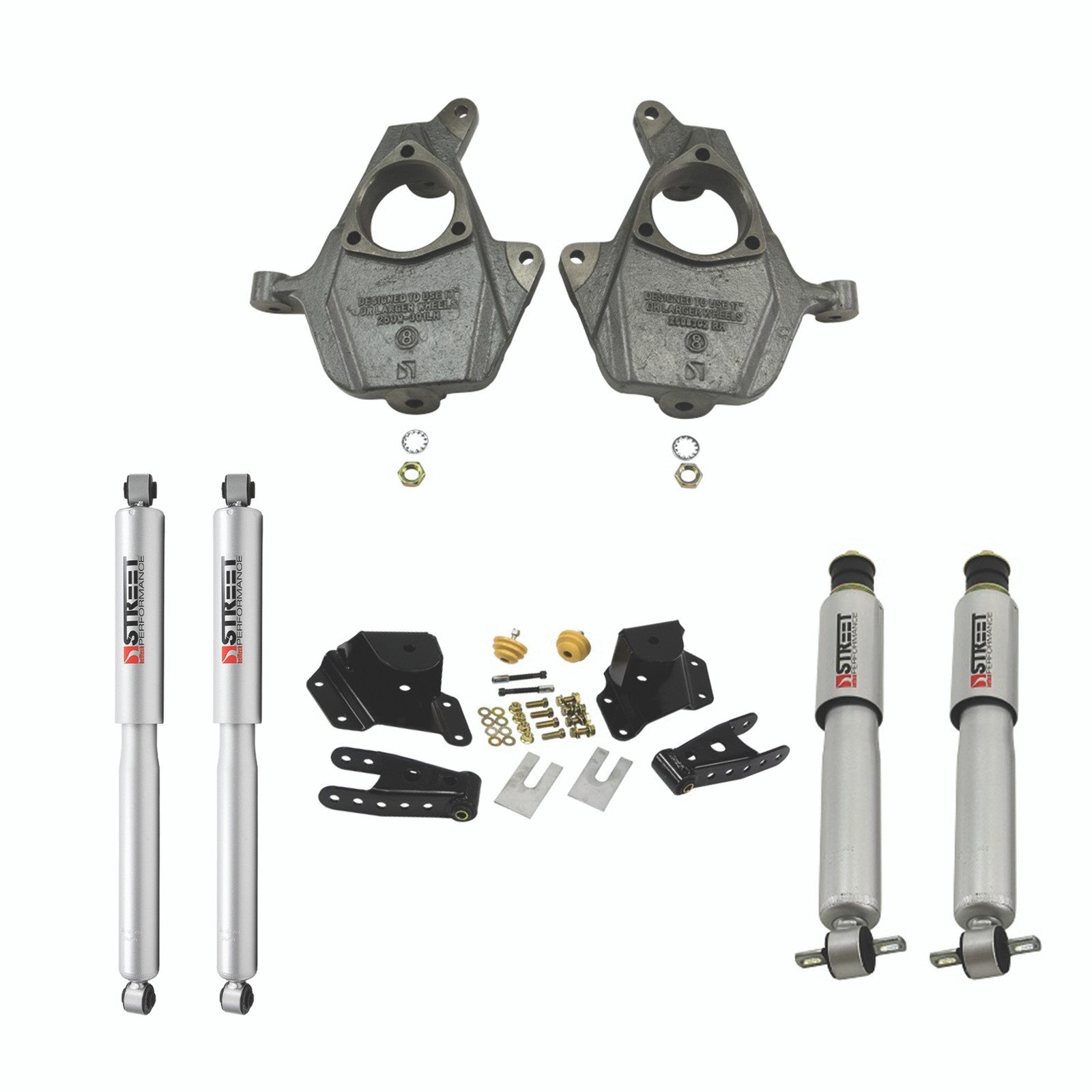BELLTECH 1009SP LOWERING KIT W/ STREET PERFORMANCE SHOCKS