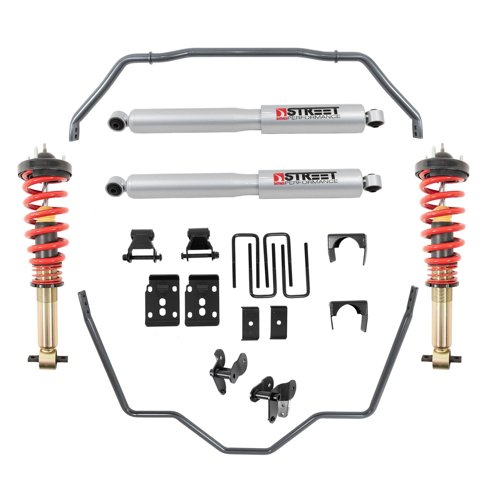 BELLTECH 1054HK PERFORMANCE HANDLING KIT W/ HEIGHT ADJUSTABLE FRONT COILOVERS & ANTI-SWAYBAR SET
