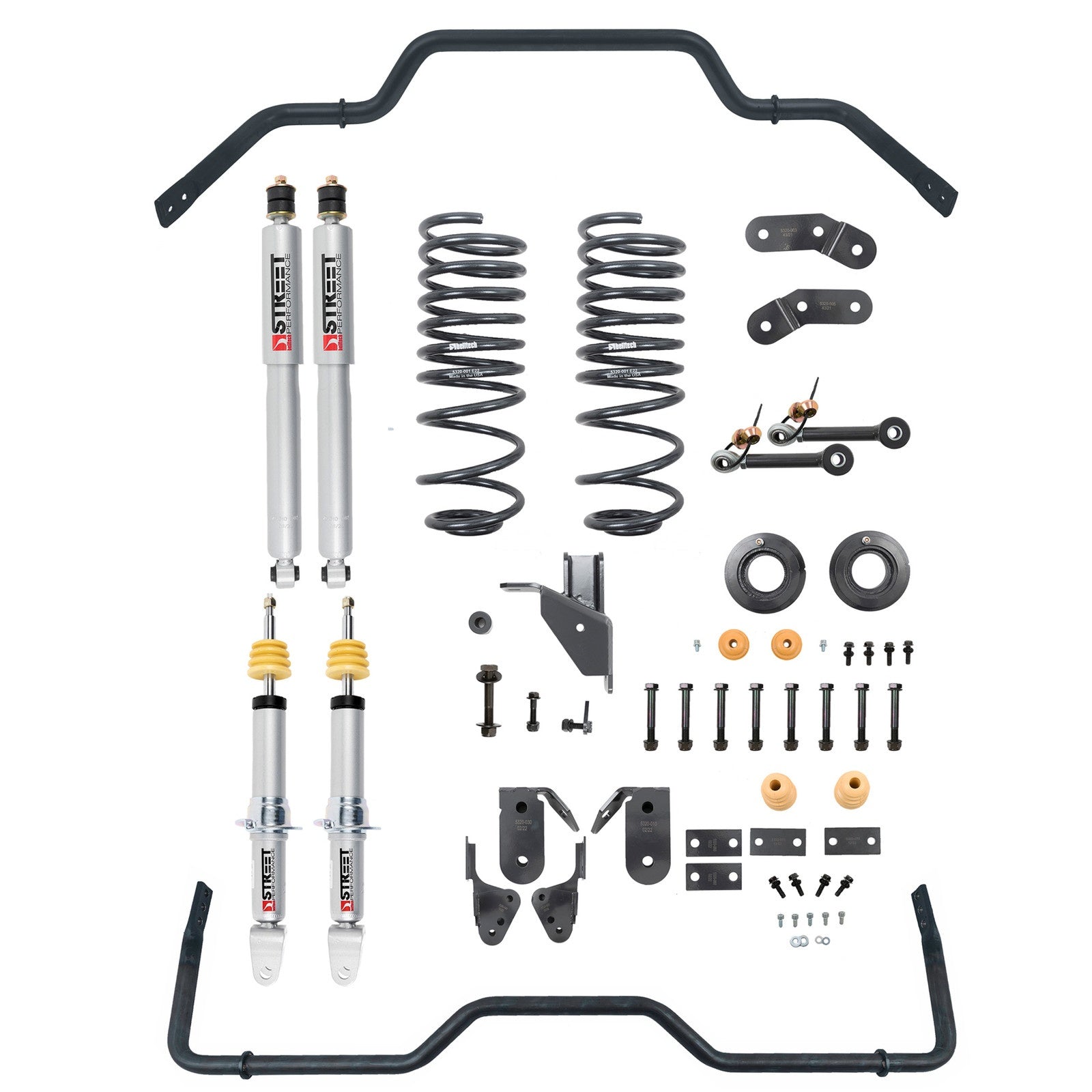 BELLTECH 1063SPS LOWERING KIT W/ STREET PERFORMANCE SHOCKS