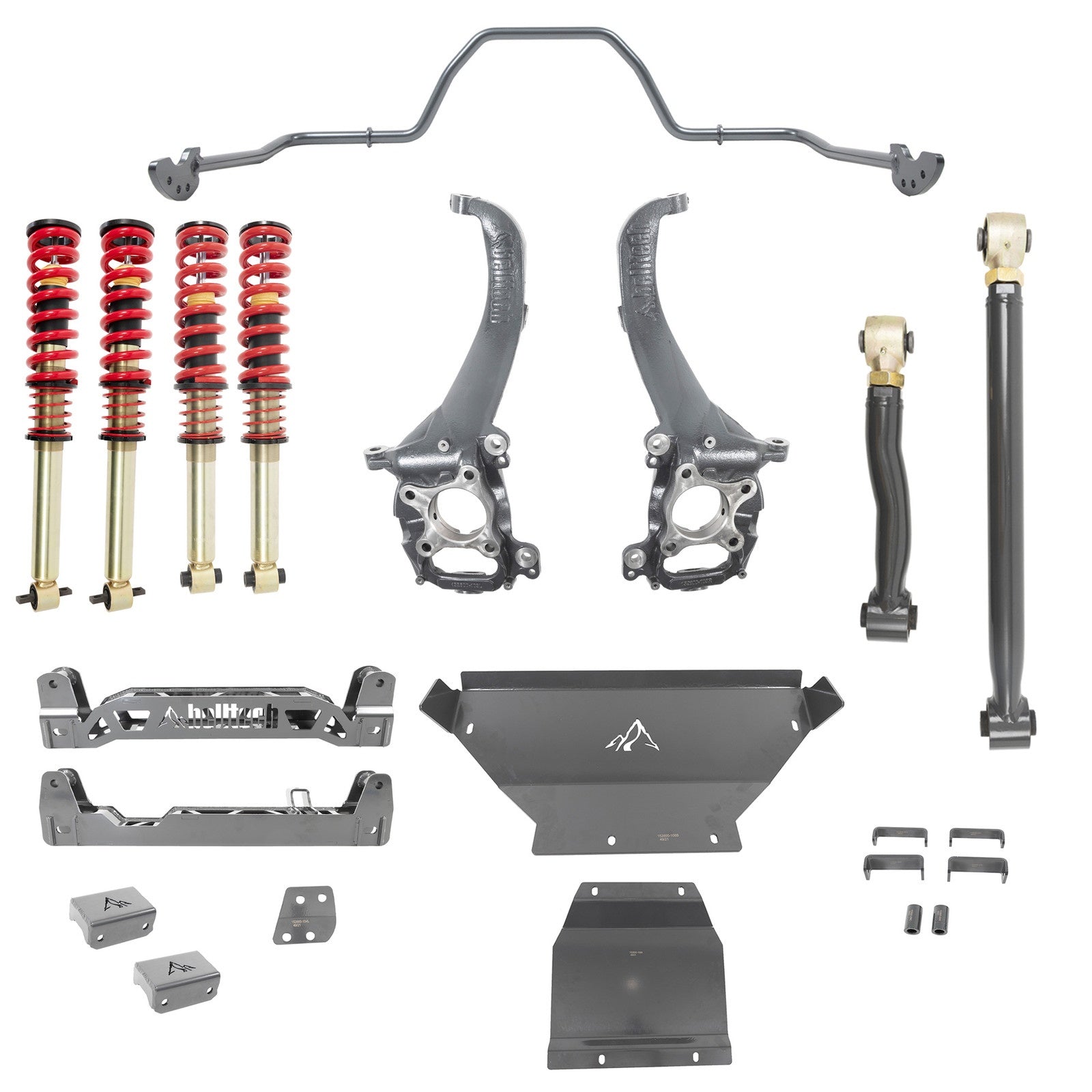 BELLTECH 152600HK 4-7.5 INCH LIFT KIT | FRONT AND REAR TRAIL PERFORMANCE COILOVERS