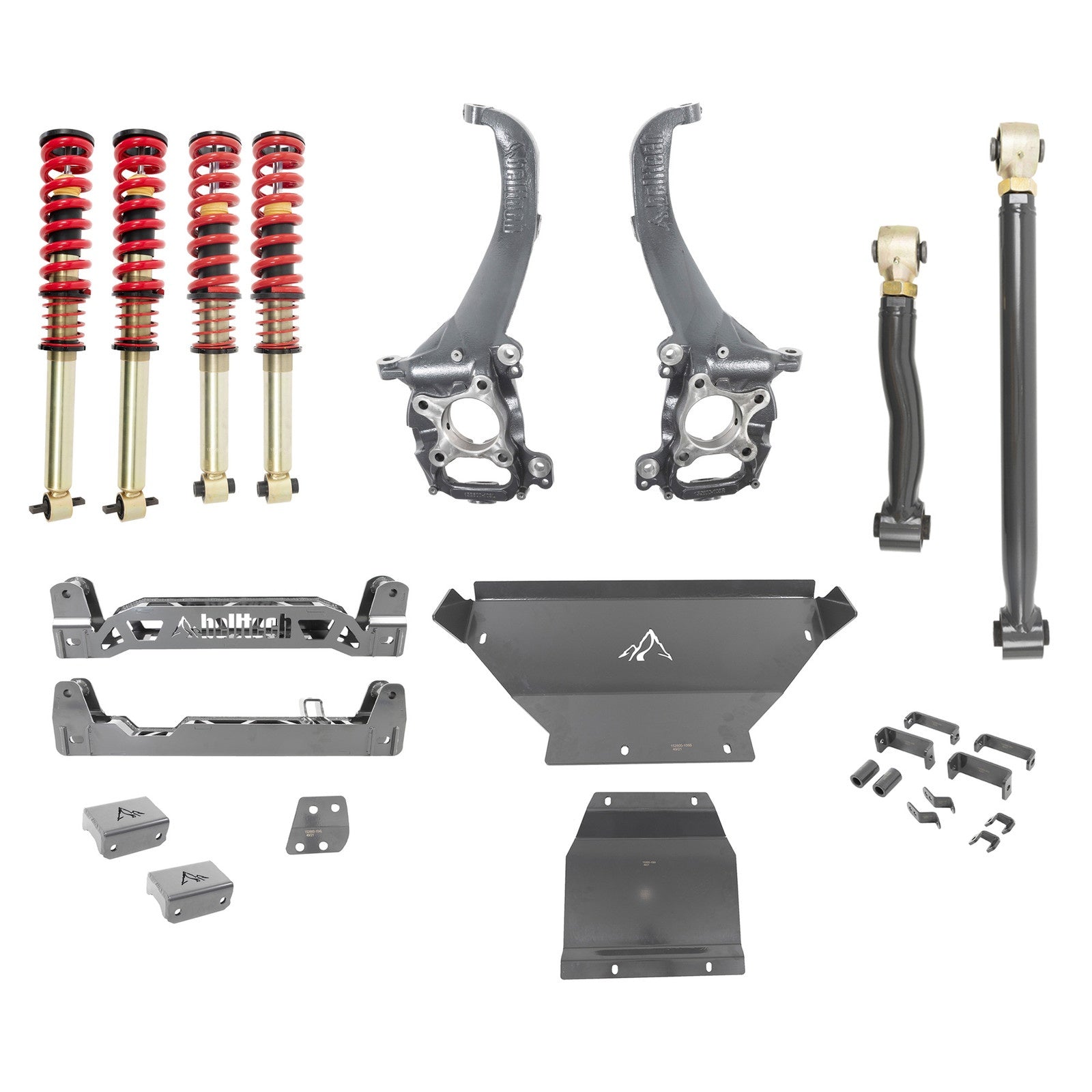 BELLTECH 152600TPC 4-7.5 INCH LIFT KIT | FRONT AND REAR TRAIL PERFORMANCE COILOVERS