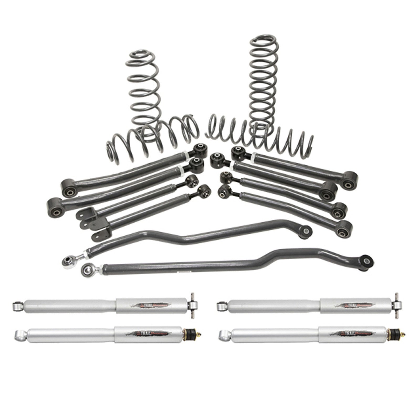 BELLTECH 153201TP 4 INCH LIFT KIT | FRONT AND REAR TRAIL PERFORMANCE SHOCKS