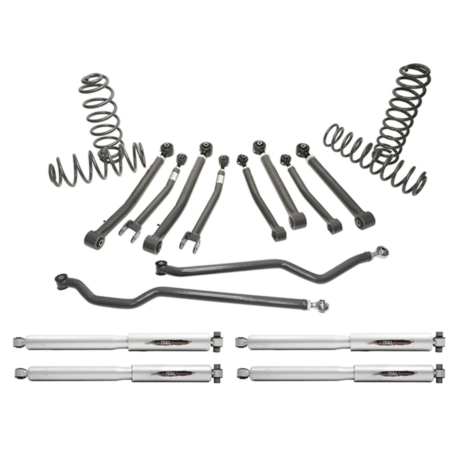 BELLTECH 153205TP 4 INCH LIFT KIT | FRONT AND REAR TRAIL PERFORMANCE SHOCKS