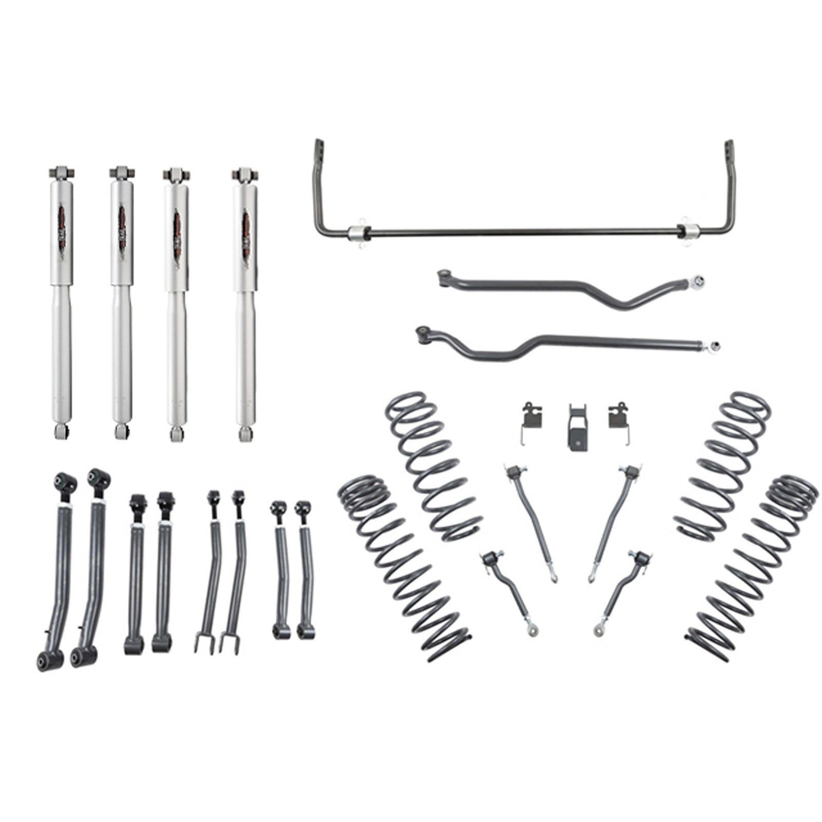 BELLTECH 153205TPS 4 INCH LIFT KIT | FRONT AND REAR TRAIL PERFORMANCE SHOCKS