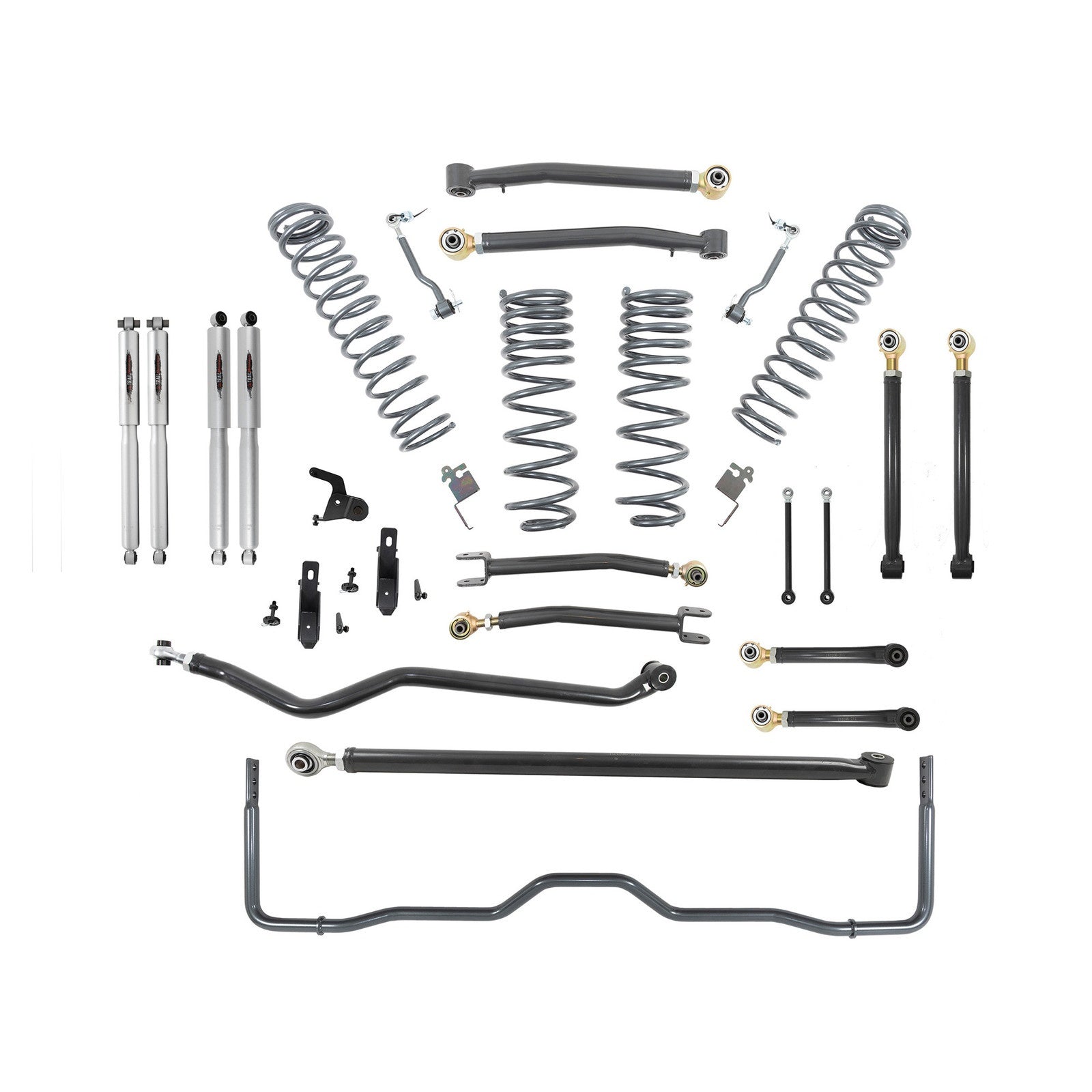 BELLTECH 153206TPS 4 INCH LIFT KIT | FRONT AND REAR TRAIL PERFORMANCE SHOCKS