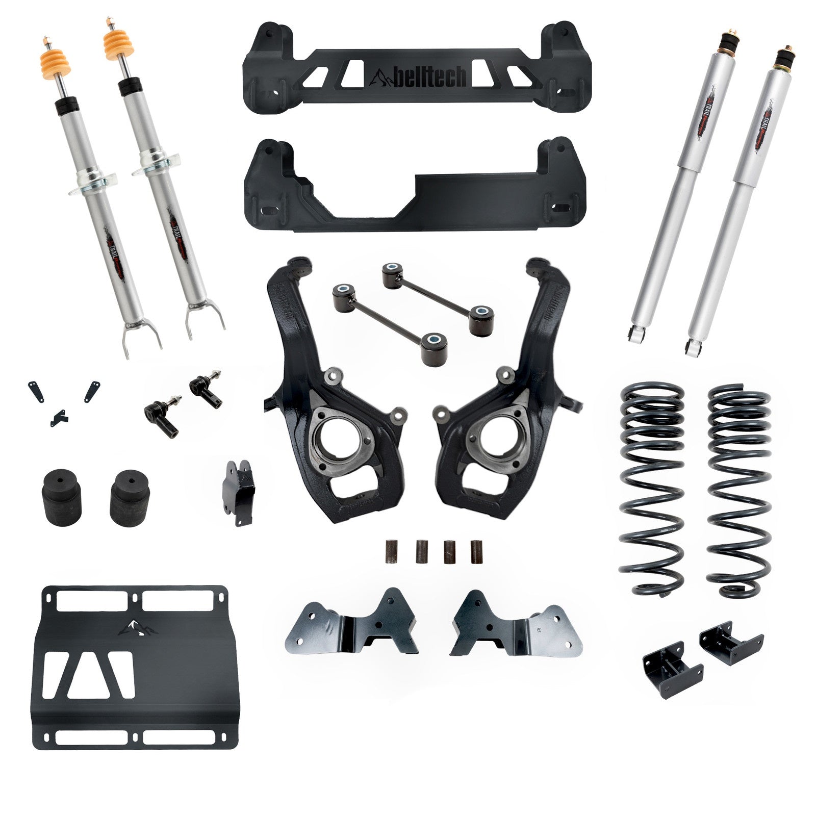 BELLTECH 153713TP 6-9 INCH LIFT KIT | FRONT AND REAR TRAIL PERFORMANCE STRUTS/SHOCKS