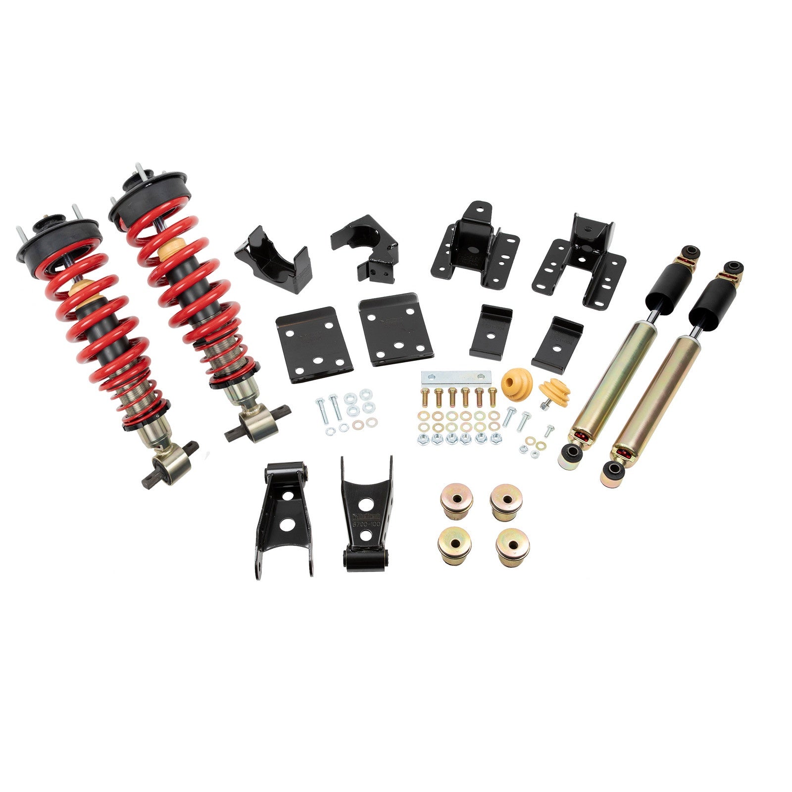 BELLTECH 646SPAC PERFORMANCE COILOVER KIT PLUS W/ DAMPING/HEIGHT ADJUSTABLE FRONT COILOVERS