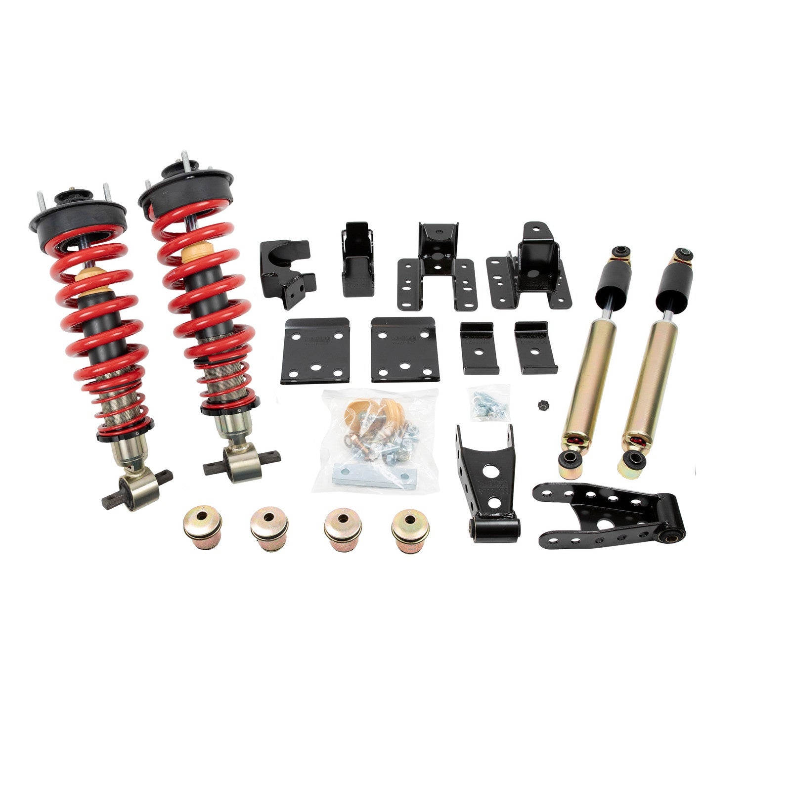 BELLTECH 646SPAC PERFORMANCE COILOVER KIT PLUS W/ DAMPING/HEIGHT ADJUSTABLE FRONT COILOVERS