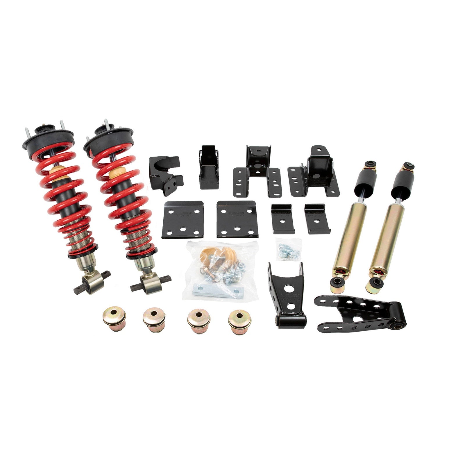 BELLTECH 646SPAC PERFORMANCE COILOVER KIT PLUS W/ DAMPING/HEIGHT ADJUSTABLE FRONT COILOVERS