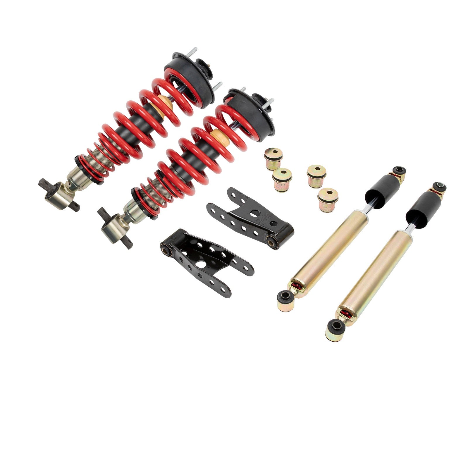 BELLTECH 985SPAC PERFORMANCE COILOVER KIT PLUS W/ DAMPING/HEIGHT ADJUSTABLE FRONT COILOVERS