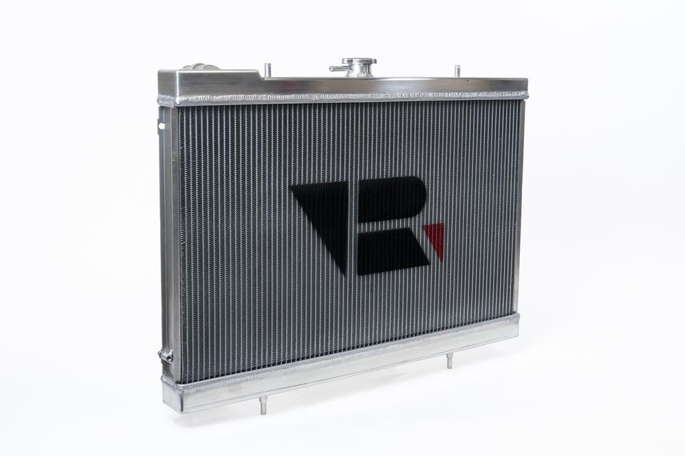 CSF R32 Skyline GT-R/GTS Full Billet Aluminum High-Performance Radiator - Raw Billet