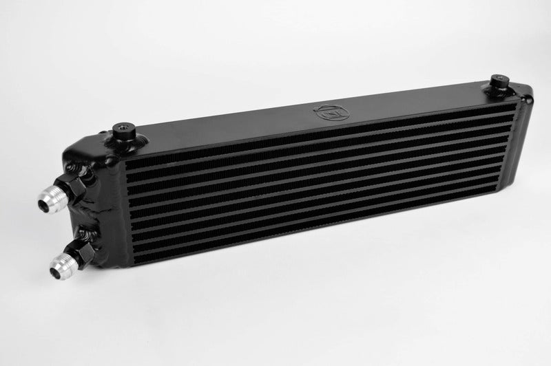 CSF Universal Dual-Pass internal/external oil cooler w/ -10 male fittings - 22.0L' x 5.0H' x 2.25W'