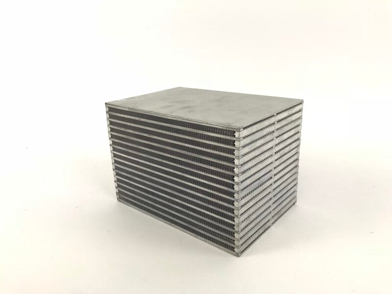CSF WATER/AIR Bar&plate intercooler core 8.5L x 6H x 6W