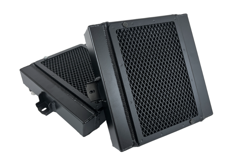 CSF F8X M3/M4/M2 Comp Auxiliary Radiator w/ Rock Guard