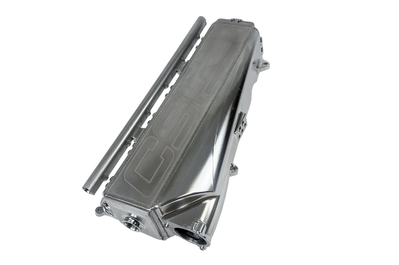 CSF Gen 2 B58 Race X Charge-Air-Cooler Manifold - Raw Billet Aluminum Finish