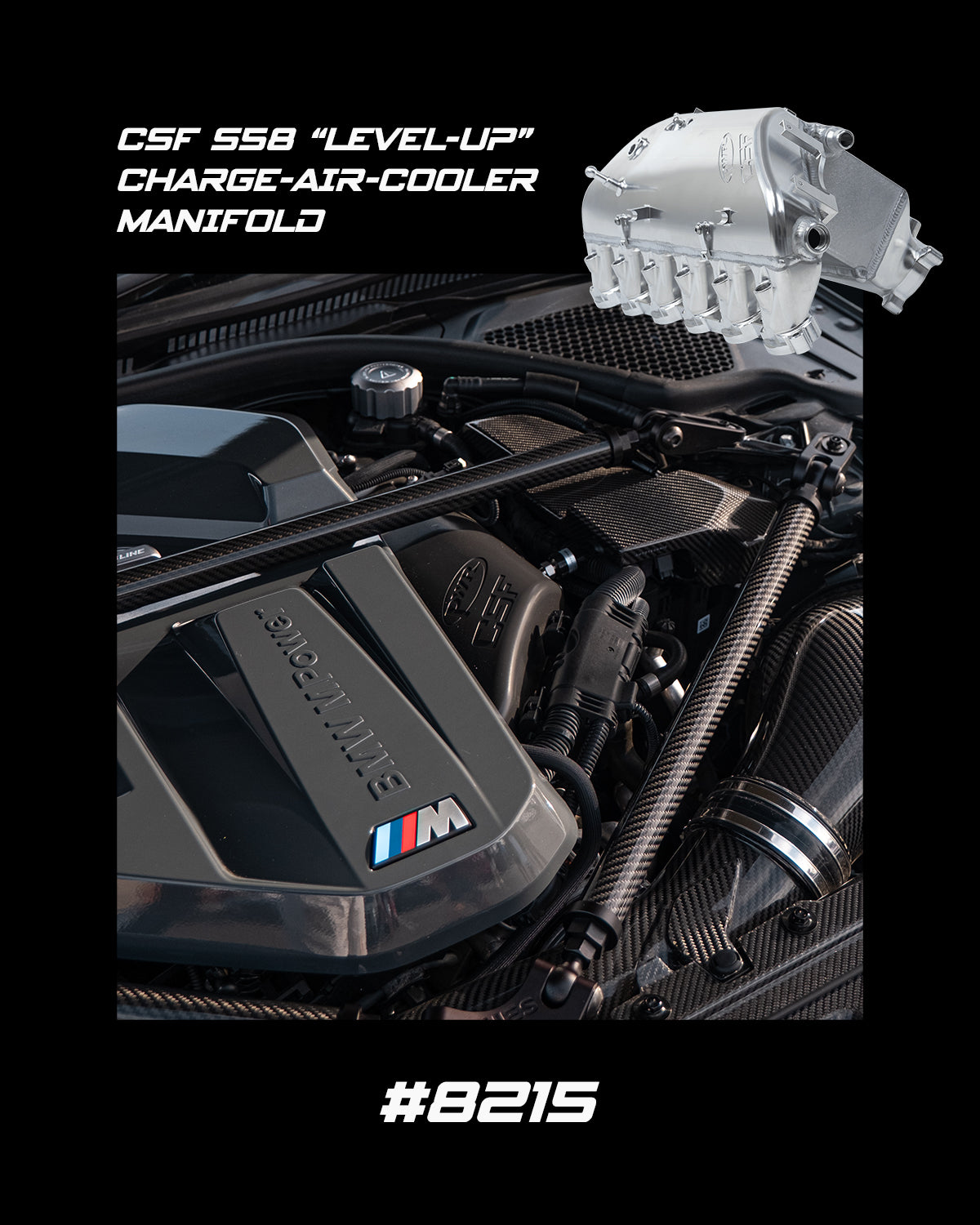 CSF 5 Piece Power Cooling Package for BMW G8X M3/M4/M2