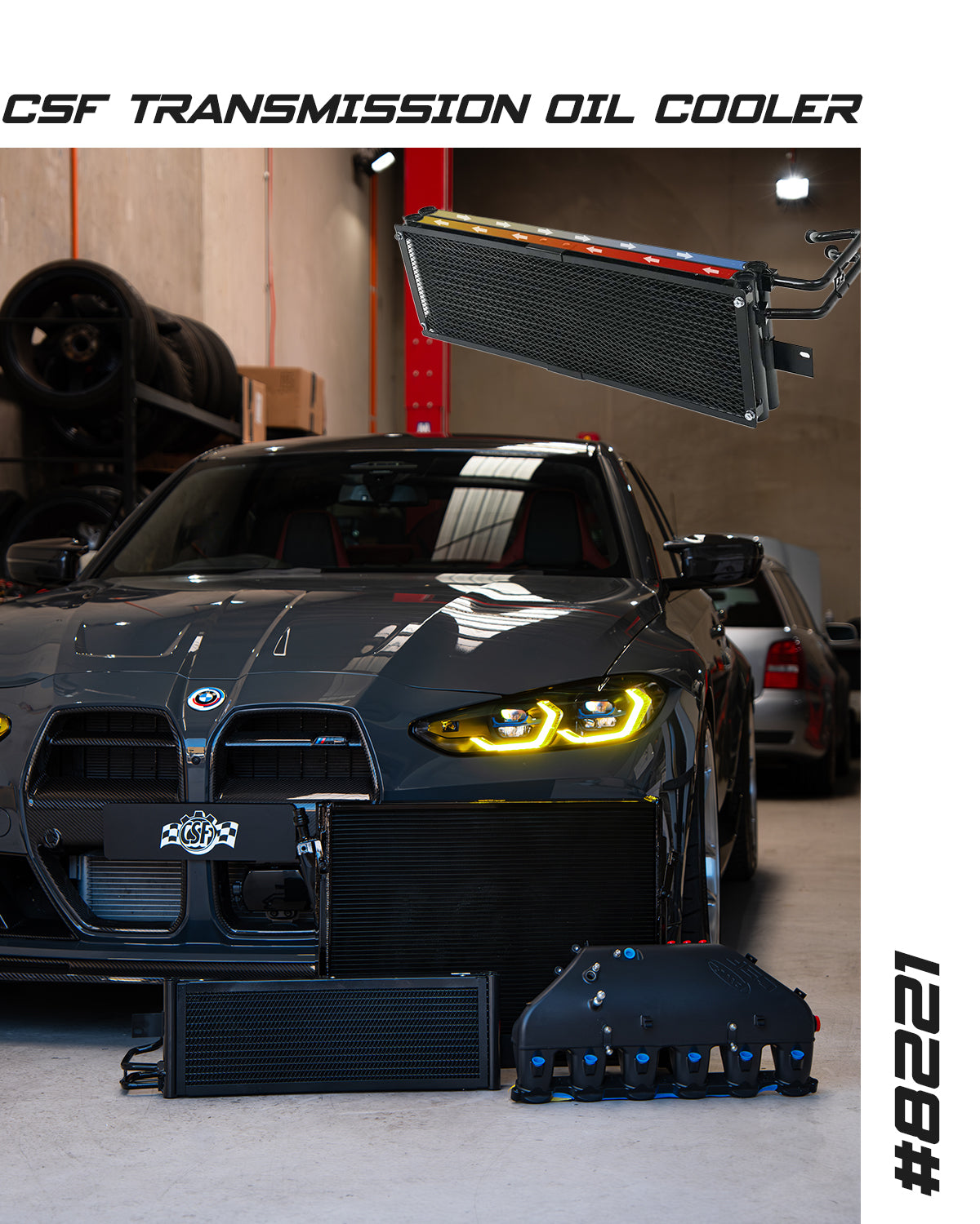 CSF 5 Piece Power Cooling Package for BMW G8X M3/M4/M2