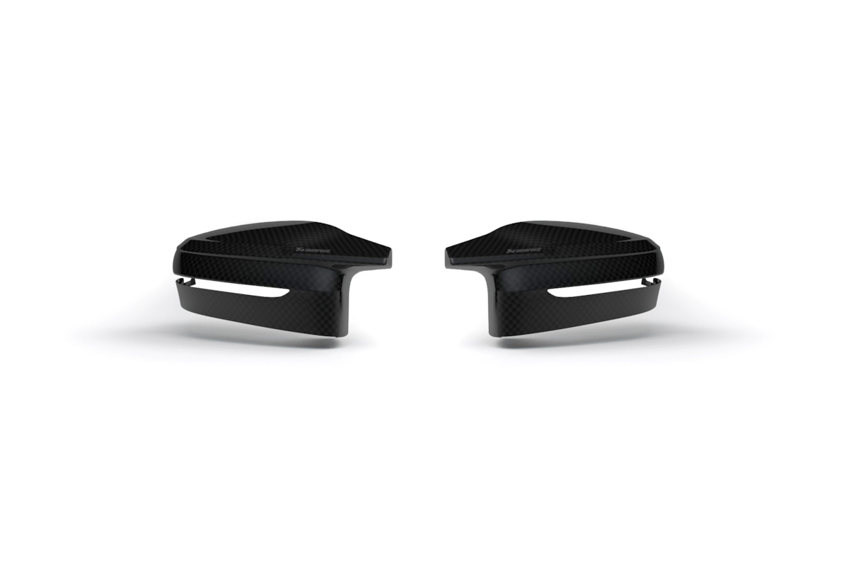 Akrapovic Carbon Fibre Mirror Cap Set for BMW M4 (G82, G83)