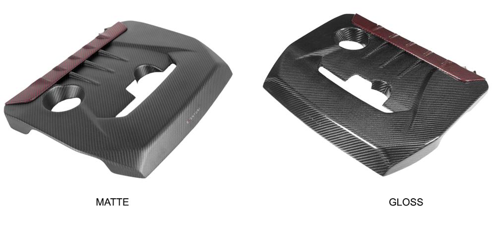Eventuri Toyota GR Yaris Carbon Matte Engine Cover