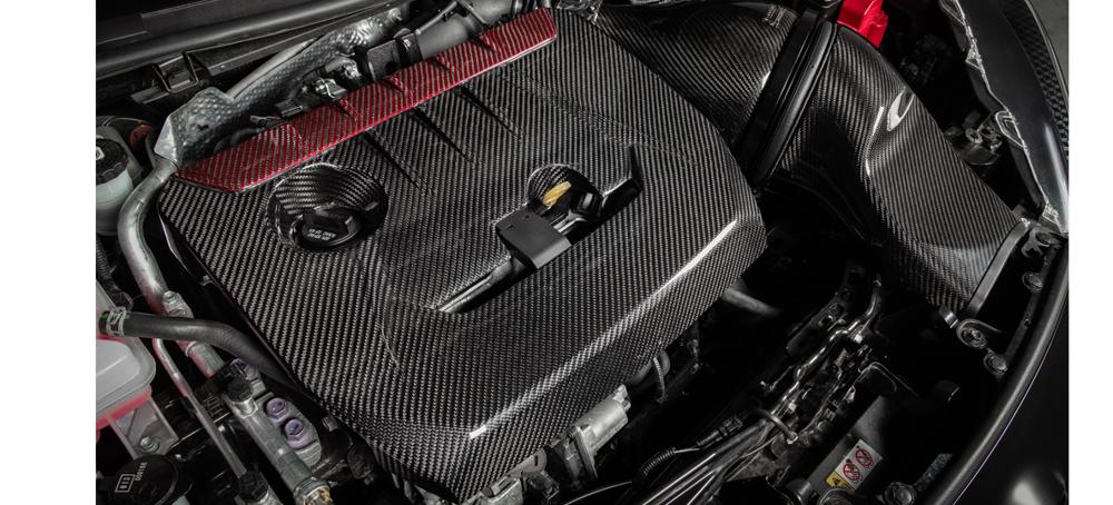 Eventuri Toyota GR Yaris Carbon Matte Engine Cover