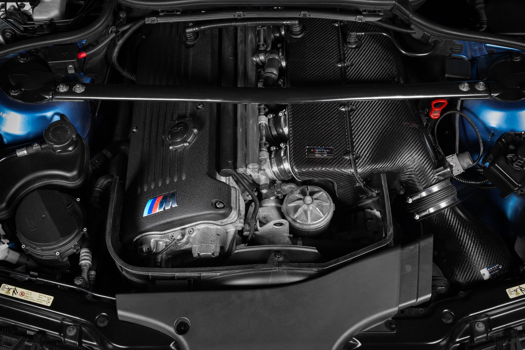 Eventuri BMW E46 M3 Hybrid Carbon Airbox with Full Carbon Intake