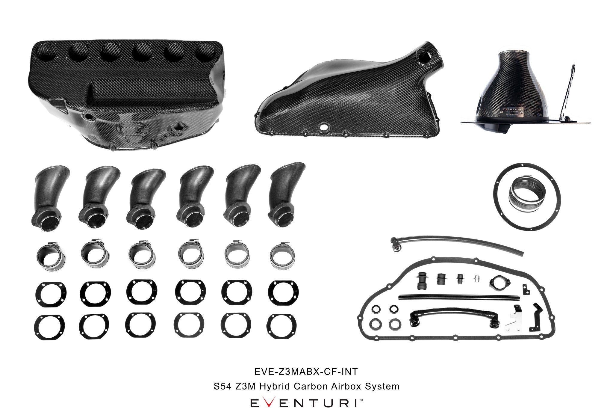 Eventuri BMW Z3M Hybrid Carbon Airbox with Full Carbon Intake