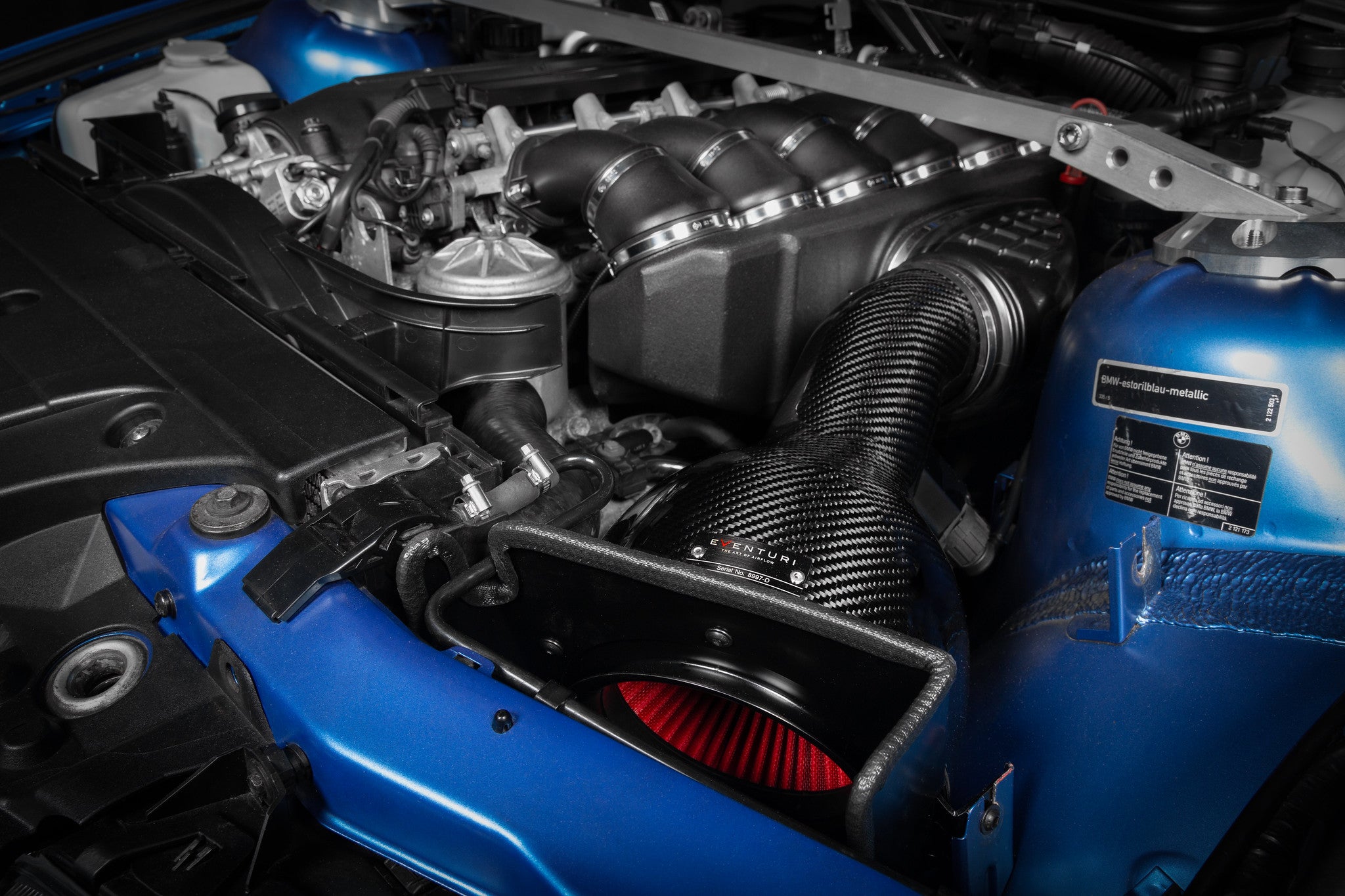 Eventuri BMW E36 M3 Carbon intake Gloss Finish