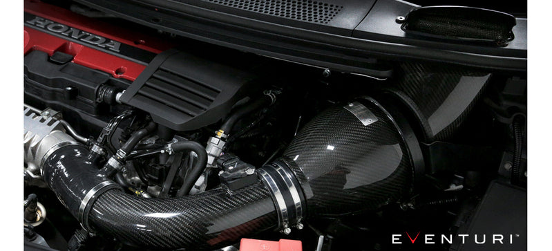 Eventuri V2 FK2 Civic Type R RHD Carbon intake with upgraded Carbon Tube