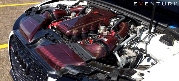 Eventuri Audi B8 RS5/RS4 Black Carbon Engine Cover