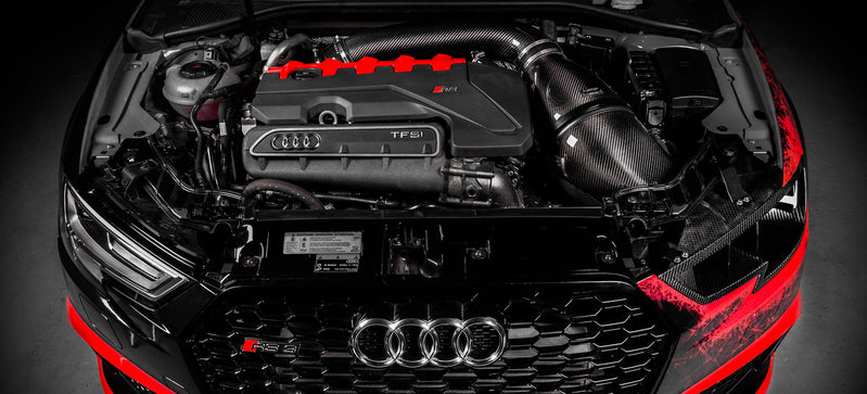 Eventuri Audi RS3 Carbon Headlamp Race Ducts for Stage 3 intake