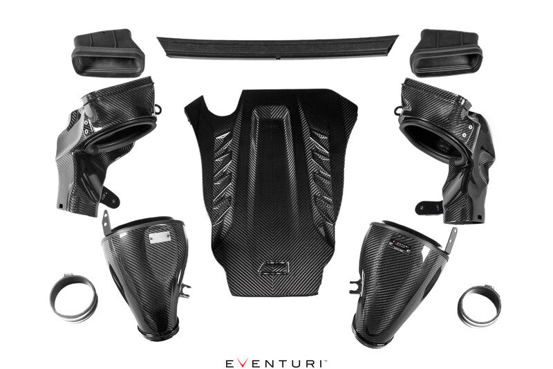Eventuri BMW X5M X6M XM Carbon Intake System with Engine Cover