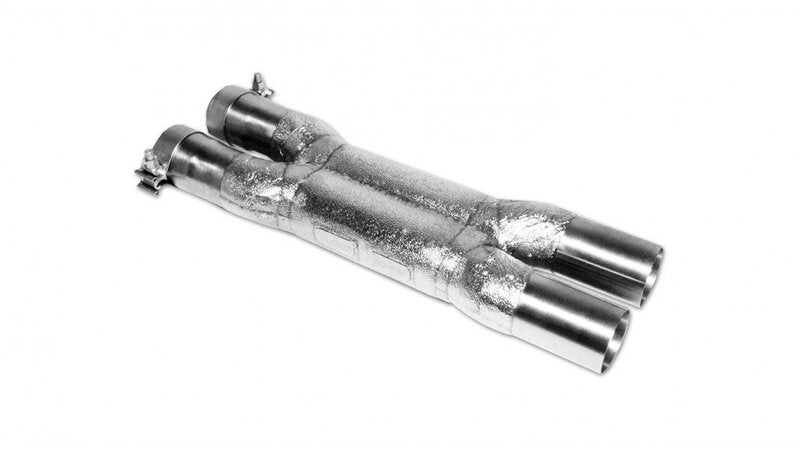 Novitec Ferrari Monza SP1/SP2 | Exhaust Replacement Pipe X-Pipe System Gold-Plated (Stainless Steel)