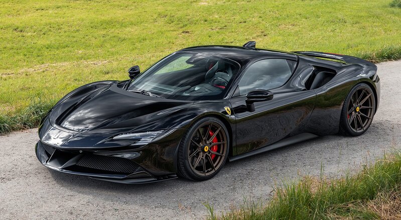 Novitec Ferrari SF90 Stradale/Spider | Hydraulic Adjustment In Combination With Suspension Spring (For cars with Fiorano Package)