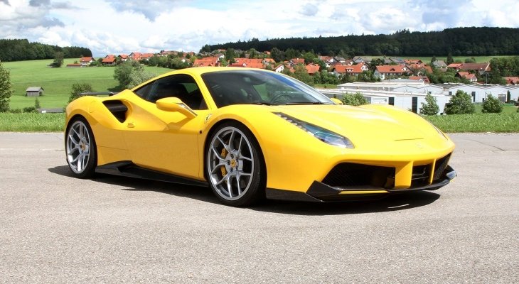 Ferrari 488 Spider/Pista/Pista Spider/GTB | Novitec Hydraulic Adjustment In Combination With Suspension Springs